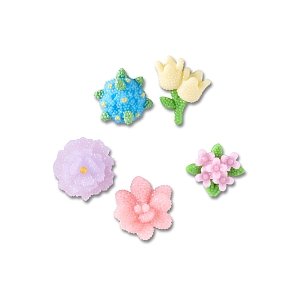 Beaded Flowers 5 Pack