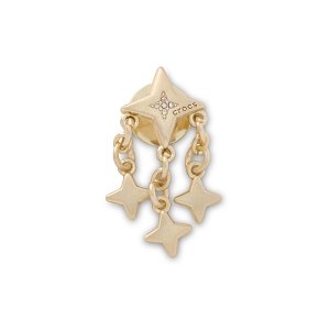 Gold and Star Dangle