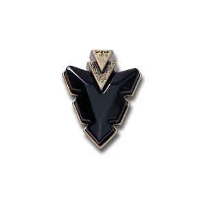 Gold and Black Arrowhead