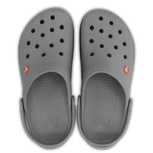 Crocband - Light Grey/Navy