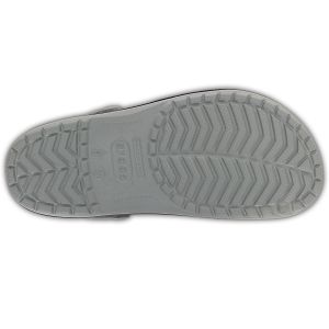 Crocband - Light Grey/Navy