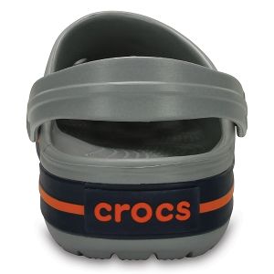 Crocband - Light Grey/Navy
