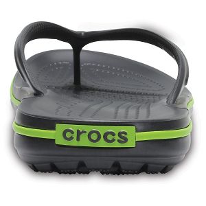 Crocband Flip - Graphite/Volt Green