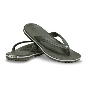 Crocband Flip - Dusty Olive