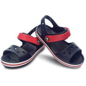 Crocband Sandal Kids - Navy/Red