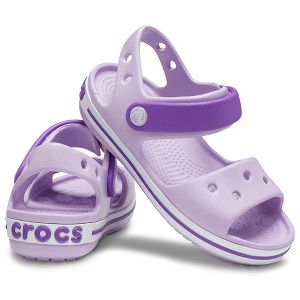 Crocband Sandal Kids - Lavender/Neon Purple