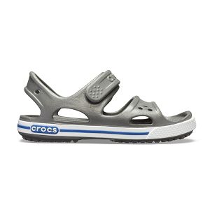 Crocband II Sandal PS - Slate Grey/Blue Jean