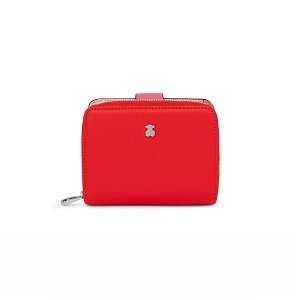 BILLETERA S. NEW DUBAI SAF. TRI-ROJO - ROJO
