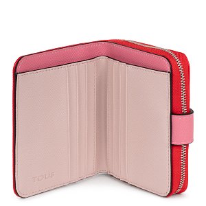 BILLETERA S. NEW DUBAI SAF. TRI-ROJO - ROJO