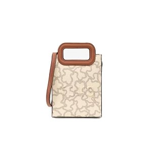 Mini Bolso Pop K Icon Beige-Multi - BEIGE
