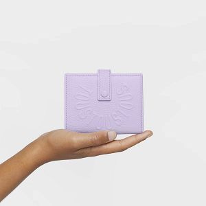 BILLETERA S. FLAP T MIRANDA LILA - LILAC