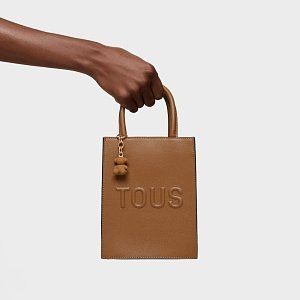 MINI BOLSO POP TOUS BRENDA CAMEL - CAMEL