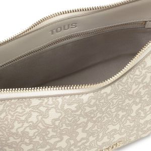 BANDOLERA M. KAOS MINI LINES BEIGE - BEIGE