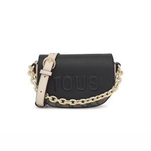 MINI BAND MEDIALUNA KAOS ICON NEGRO-BEIG - NEGRO - BEIGE