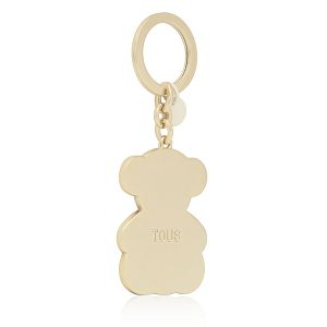 LLAVERO BOLD BEAR LINES BEIGE - BEIGE