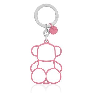 LLAVERO SILHOUETTE BOLD BEAR ROSA - ROSA