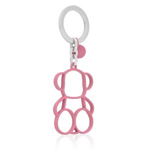 LLAVERO SILHOUETTE BOLD BEAR ROSA - ROSA