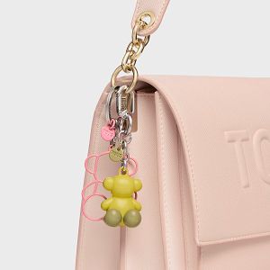 LLAVERO SILHOUETTE BOLD BEAR ROSA - ROSA