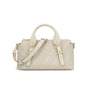 BOWLING M. T BUCKLES SILHOUETTE BEIGE - BEIGE