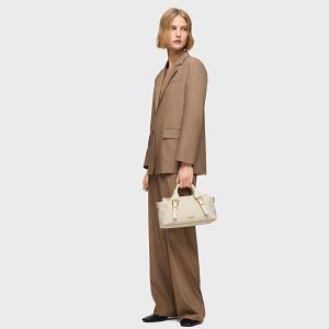 BOWLING M. T BUCKLES SILHOUETTE BEIGE - BEIGE