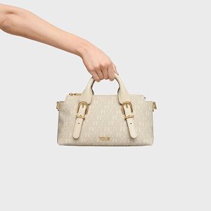 BOWLING M. T BUCKLES SILHOUETTE BEIGE - BEIGE