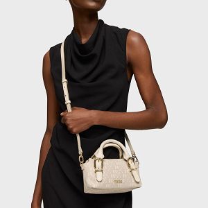 BOWLING XS. T BUCKLES SILHOUETTE BEIGE - BEIGE