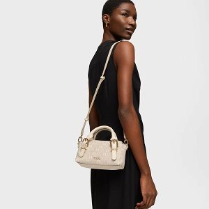 BOWLING XS. T BUCKLES SILHOUETTE BEIGE - BEIGE