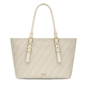 CAPAZO L. TOUS BUCKLES SILHOUETTE BEIGE - BEIGE