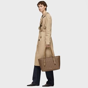 CAPAZO L. TOUS BUCKLES SILHOUETTE TIERRA - TIERRA