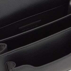 BANDOLERA S. AUDREE EYELETS NEGRO - NEGRO