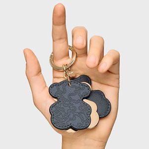LLAVERO TRIPLE BEAR NEGRO - NEGRO