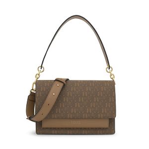 BANDOLERA M. AUDREE T BUCKLES SILH TIERR - TIERRA