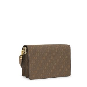BANDOLERA M. AUDREE T BUCKLES SILH TIERR - TIERRA