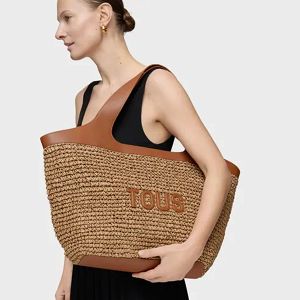 CAPAZO L. TOUS LIRIO RAFIA CAMEL - CAMEL