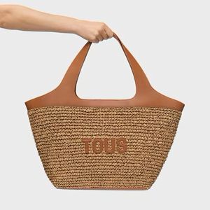 CAPAZO L. TOUS LIRIO RAFIA CAMEL - CAMEL