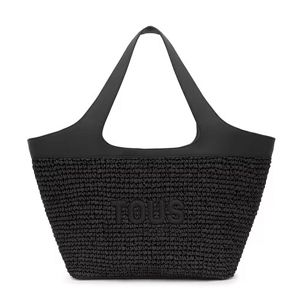 CAPAZO L. TOUS LIRIO RAFIA NEGRO - NEGRO