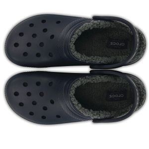 Classic Lined Clog - Navy/Charcoal