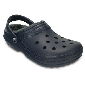 Classic Lined Clog - Navy/Charcoal