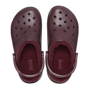 Classic Lined Clog - Dark Cherry