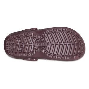 Classic Lined Clog - Dark Cherry