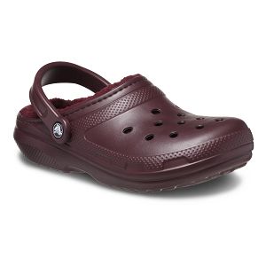 Classic Lined Clog - Dark Cherry