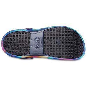 Bistro Graphic Clog - Navy