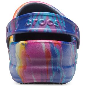 Bistro Graphic Clog - Navy