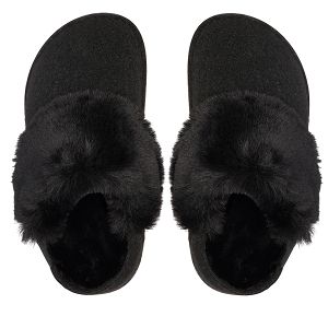 Classic Luxe Slipper - Black