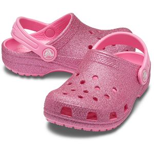 Classic Glitter Clog K - Pink Lemonade