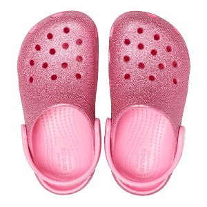 Classic Glitter Clog K - Pink Lemonade