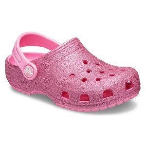 Classic Glitter Clog K - Pink Lemonade