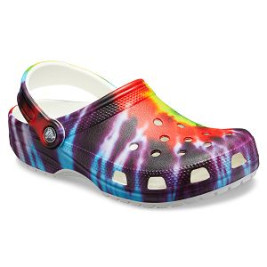 Classic Tie Dye Graphic Clog - Multi