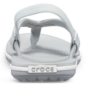 Crocband Strap Flip K - Light Grey