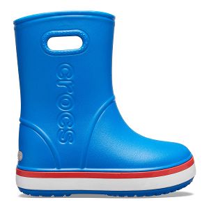 Crocband Rain Boot K - Bright Cobalt/Flame